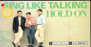 *8cmR-CDS*SING LIKE TALKING/HOLD ON/「素敵な恋をしてみたい」