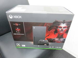新品未開封 Xbox Series X　本体 　Diablo 4 同梱版