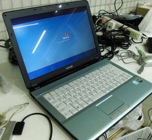 SONY VAIO VGN-FJ22B Windows XPリカバリ領域あり ノートPC