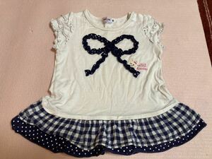 ミキハウス 半袖カットソー　90センチ　トップス　キッズ　ベビー服　半袖Tシャツ うさこちゃん