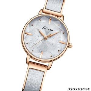 立体鏡面 腕時計 星の光 ブレスレット式 グレー レディース クオーツ 高品質 おしゃれ アナログ 女性 腕時計 ウォッチ プレゼント