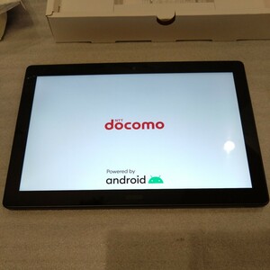 Android タブレット docomo dtab SHARP d-41A ブラック 本体 ほぼ未使用