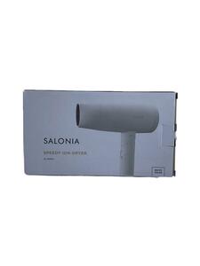 SALONIA◆ドライヤー/スピーディーイオンドライヤー/SL-013WH/マイナスイオン/軽量/折り畳み式/