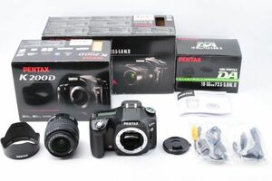 2796R467 ペンタックス PENTAX K200D f3.5-5.6 18-55mm デジタルカメラ [動作確認済] 美品