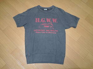 ヒステリックグラマー HG 半袖スウェット調 Tシャツ カットソー S/ HYSTERIC GLAMOUR