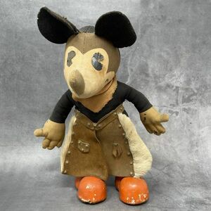 【送料無料】 1930年代 ディズニー Disney ミッキーマウス MICKEY MOUSE ドール ニッカーボッカー社 KNICKER BOCKER ヴィンテージ S0126