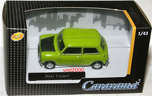 Cararama Hongwell 1/43 ミニクーパー Mini Cooper S ミスター ビーン MR. Bean モーリス ミニ Morris ホンウェル カララマ Austin