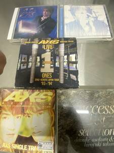 access(アクセス）ベストアルバム best selection 3CD ベストアルバム CD AXS SINGLE TRACKS +ライブ盤+浅倉大介 CD 計5枚セット