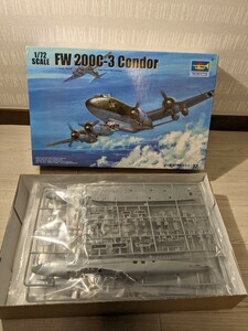 【F651】【未組立】 TRUMPETER トランペッター 1/72 ドイツ空軍 洋上哨戒爆撃機 Fw200 C-3 コンドル プラモデル