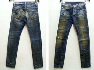 ◇即決[W27]Dior Homme 11AW RACK RAIL JEANS スキニー スリム デニム 133D000TX005 パンツ■6533