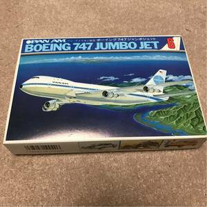 【未組立】パンアメリカン航空 ボーイング747ジャンボジェット プラモデル年代物