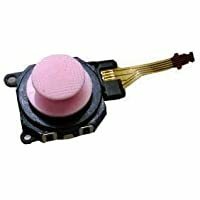 ◆送料無料◆PSP3000対応 アナログスティック ユニット キャップ ボタン ピンク Pink 桃色 互換品