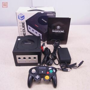 動作品 GC ゲームキューブ 本体 DOL-001 ブラック BLACK ニンテンドー 任天堂 Nintendo 箱説付【20