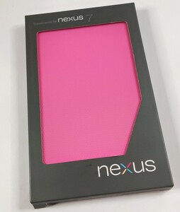送料無料◆ASUS 純正 Nexus 7 TRAVEL COVER ケース カバー ピンク 90-XB3TOKSL000B0