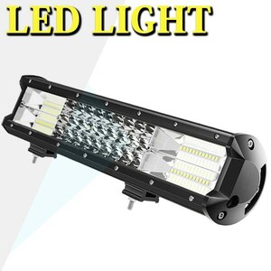 LEDワークライト 作業灯 投光器 前照灯 トラック 14インチ _ホワイト_6500K_ 14C-216W ジムニー 1個 12V/24V 18800LM 216W