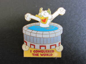 スクルージ マクダック■Uncle Scrooge■私が世界を征服した■I CONQUERED THE WORLD■2002年■ピン