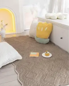 北欧スタイル 大型カーペット 絨毯リビングルーム ベッドルーム/ 110*180