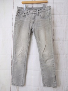 POLO RALPH LAUREN ポロ ラルフローレン ジーンズ 28 165/72A TOMPKINS SKINNY デニム 211544208001 メキシコ製 綿98% ポリウレタン2%