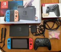 Nintendo Switch Joy-Con (L) ネオンブルー / (R…