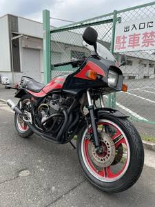 カワサキ　GPZ400　ZX400A　20242㎞　エンジン実働　400㏄　S58年登録　ヨシムラマフラー 書類あり 大阪より 売り切り 検)CBX　CBR　GS　CB