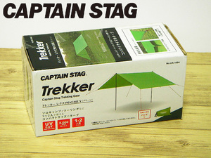 ★ CAPTAIN STAG / キャプテンスタッグ：Trekker / トレッカー：レクタ290×180UV (1～2人用) コンパクトタープ UA-1084 グリーン ★