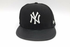 ■【YS-1】 ニューエラ NEW ERA ■ キャップ 帽子 野球 ヤンキース ■ 7 1/2 59.6cm ブラック 黒系 ゴアテックス ■【同梱可能商品】■A