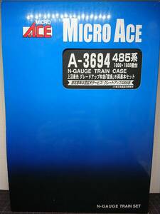 マイクロエース A3694 485系1000・1500番台上沼垂色 グレードアップ特急「雷鳥」6両基本セット 中古・動作確認済み