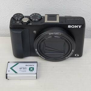0516-208□SONY ソニー サイバーショット コンパクトデジタルカメラ DSC-HX60V カメラ 通電確認済 動作未確認 ジャンク 簡易梱包