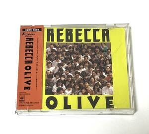 【万-34】　CD♪ REBECCAレベッカ　/　OLIVE（オリーブ）SUPER　DANCE　REMIX集！！　現状渡し　中古CD
