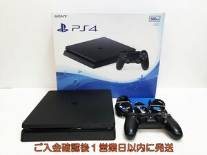 【1円】PS4 本体 セット 500GB ブラック SONY PlayStation4 CUH-2000A 初期化/動作確認済 プレステ4 G04-506yk/G4