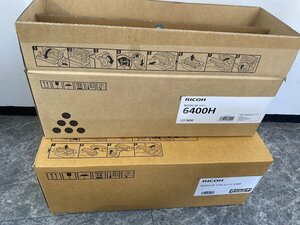 ■新品未使用品【RICOH リコー 純正トナー SP6400H モノクロ 600572 1個 印字枚数 10000枚 ドラムユニット6400 セット】SH-17033