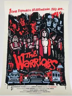 Mondo『Warriors』シルクスクリーンポスター シリアルナンバー入り