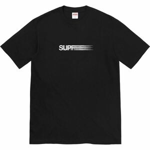  【新品】 23ss Supreme Motion Logo Tee ブラック　　Lサイズ シュプリーム モーション ロゴ Tシャツ ボックス