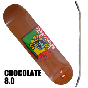 チョコレート スケートボード デッキ CHOCOLATE WORLDWIDE ONE OFF CAPPS 8.0 DECK SK8 JAMES CAPPS CB4437[返品、交換不可]