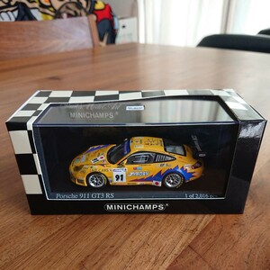 ミニチャンプス MINICHAMPS 400 066991 1/43 PORSCHE 911 GT3 RS 24h Le Mans 2006 ポルシェ ルマン