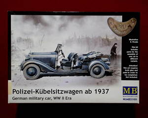 ★マスターボックス(MB35101) 1/35 ドイツ軍用乗用車 メルセデスベンツ 170V オープン座席タイプ 1936(定形外350円他)