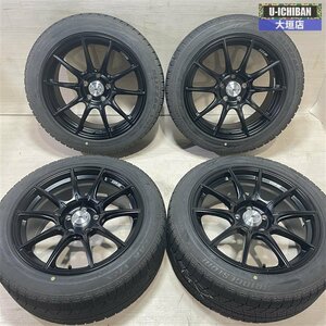 スカイライン MAZDA6 等 SSR GTX01 8.5-18+44 5H114.3 ブリヂストン VRX 225/50R18 95Q 18インチ スタッドレス 4本セット 002R