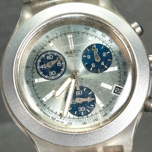 SWATCH スウォッチ IRONY アイロニー CHRONO クロノ AG2001 腕時計 クオーツ アナログ クロノグラフ カレンダー メンズ 新品電池交換済み