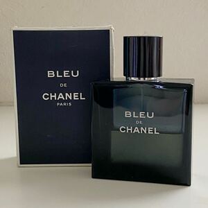 B4D758◆ シャネル CHANEL ブルー ドゥ シャネル BLEU DE CHANEL オードゥトワレット EDT 香水 50ml 