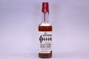 p-691　未開栓古酒　ホフマン・レッドクラウン　HOFFMAN RED CROWN 100PROOF RARE Selection　バーボンウイスキー　750mL