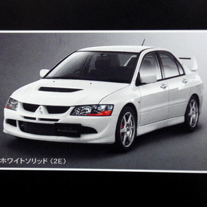 ランサー エボリューション Ⅷ カタログ　ランエボ CT9A エボ8 VIII evo Evolutin 2003年2月