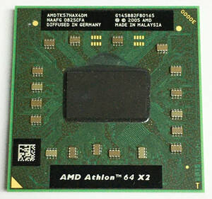 【中古パーツ】【CPU】複数可 まとめ買いと送料がお得!! AMD Athlon 64 X2 TK-57 1.9GHz Socket S1 (S1g1)■AMD AMDTK57HAX4DM