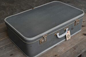 106688 UK ヴィンテージ 英国 トランクケース ビンテージ アンティーク スーツケース　革鞄
