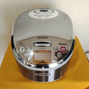 HITACHI IH炊飯器 動作確認済み RZ-EG18J 中古現状品 極上圧力炊き ナノスチーム 一升炊き ３段IH 10合炊 日立 2005年製 IH炊飯ジャー 