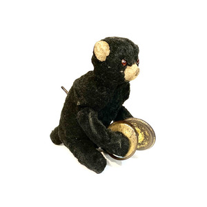 【送料無料】レア ドイツアンティーク 50s ゼンマイ仕掛け クマの人形 vintage ブロカント