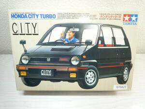 GT6627　TAMIYA(タミヤ) 1/24 ホンダ シティターボ 2430 (HONDA CITY TURBO モトコンポ付 1982年型 ドライバー人形付 プラモデル ) 