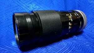 [C-20-11]CANON ZOOM LENS FD 300mm 1:5.6 s.c. CANON LENS MADE IN JAPAN　フィルム一眼レンズ　中古　並品