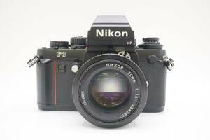 Nikon F3 HP Ai 50mm F1.4 ブラックボディ 166万台番 ハイアイポイント 一眼 動作確認済み 000901