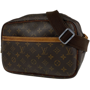 ルイ・ヴィトン Louis Vuitton リポーター PM 斜め掛け ショルダーバッグ モノグラム ブラウン M45254 レディース 【中古】