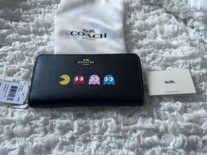 120 新品 COACH コーチ 長財布 コラボ ラウンドファスナー F73397